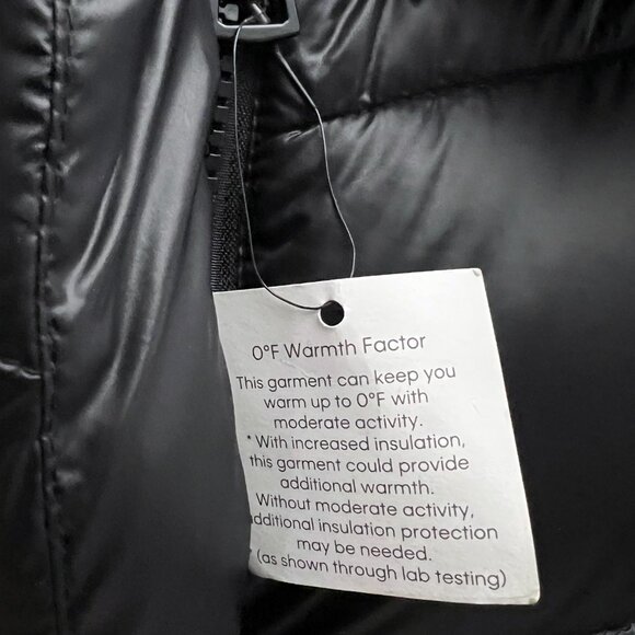 $320 NWT Calvin Klein Sorona Aura Black Puffer Jacket Women's Size S Small NWT - Picture 14 of 14